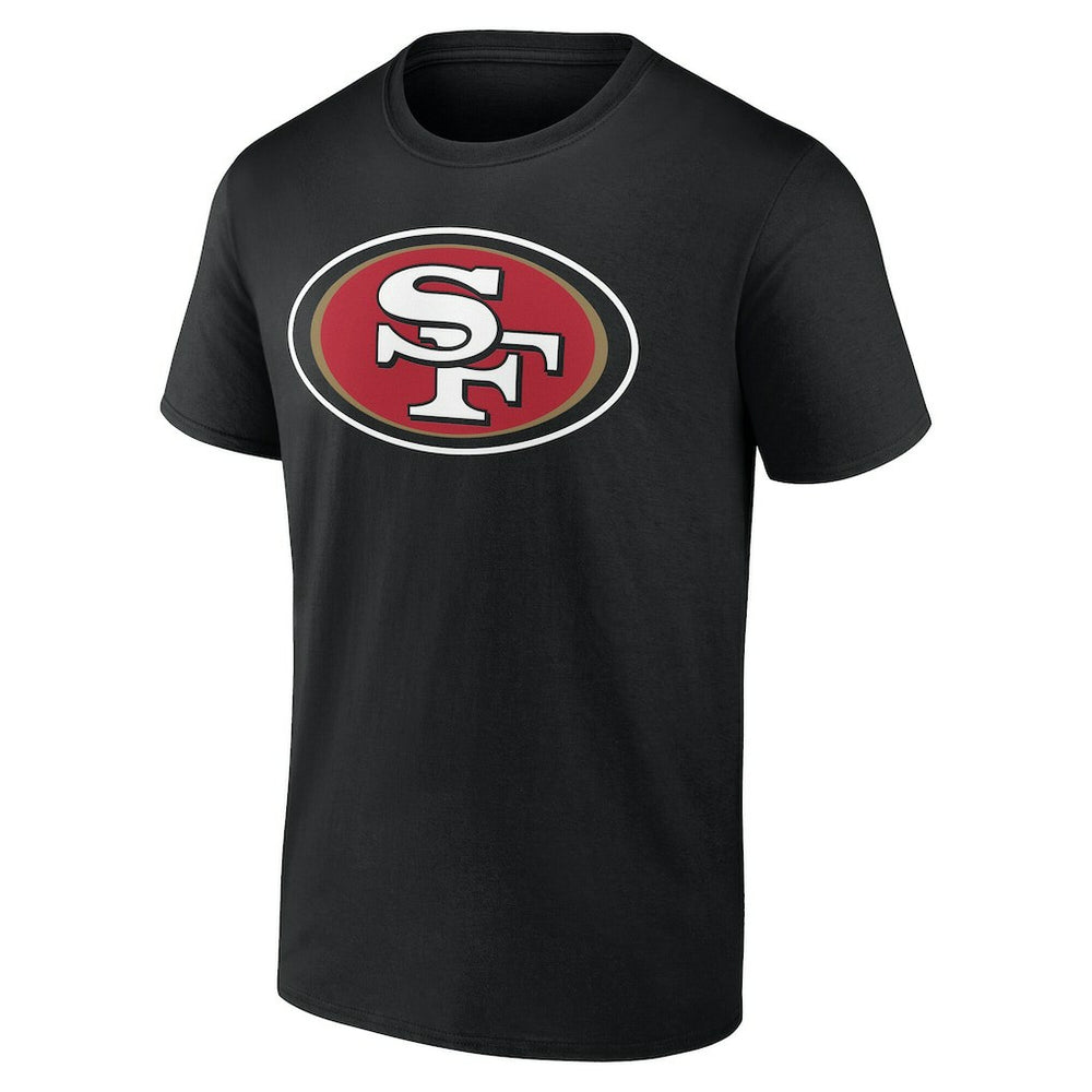 San Francisco 49ers Big & Tall Team Authentic Custom T-Shirt Black | NFL