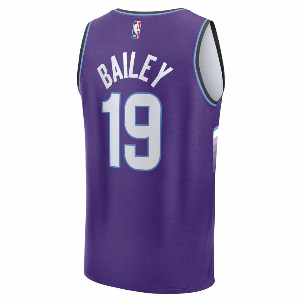 Ace Bailey Utah Jazz Fast Break Replica Jersey Purple Icon Edition - NBA