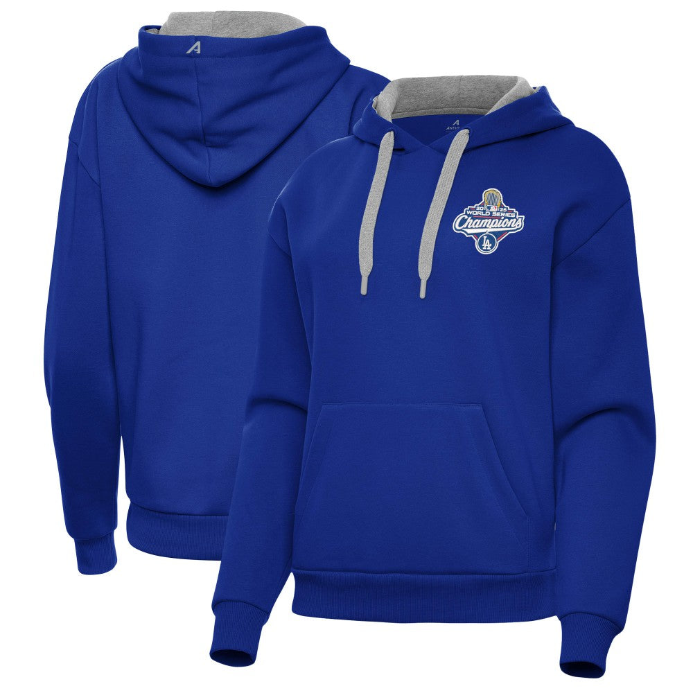 Los Angeles Dodgers Antigua Women's 2025 World Series Champions Victory Hoodie - MLB