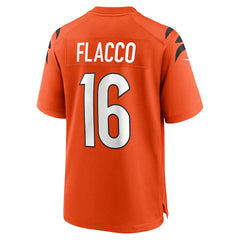Joe Flacco Cincinnati Bengals Alternate Game Jersey Orange | Nike for Sale