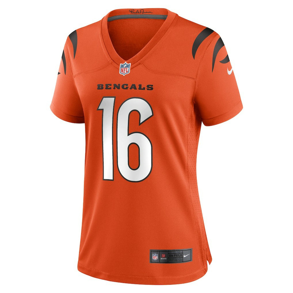 Joe Flacco Cincinnati Bengals Women's Alternate Game Jersey Orange | Nike for Sale