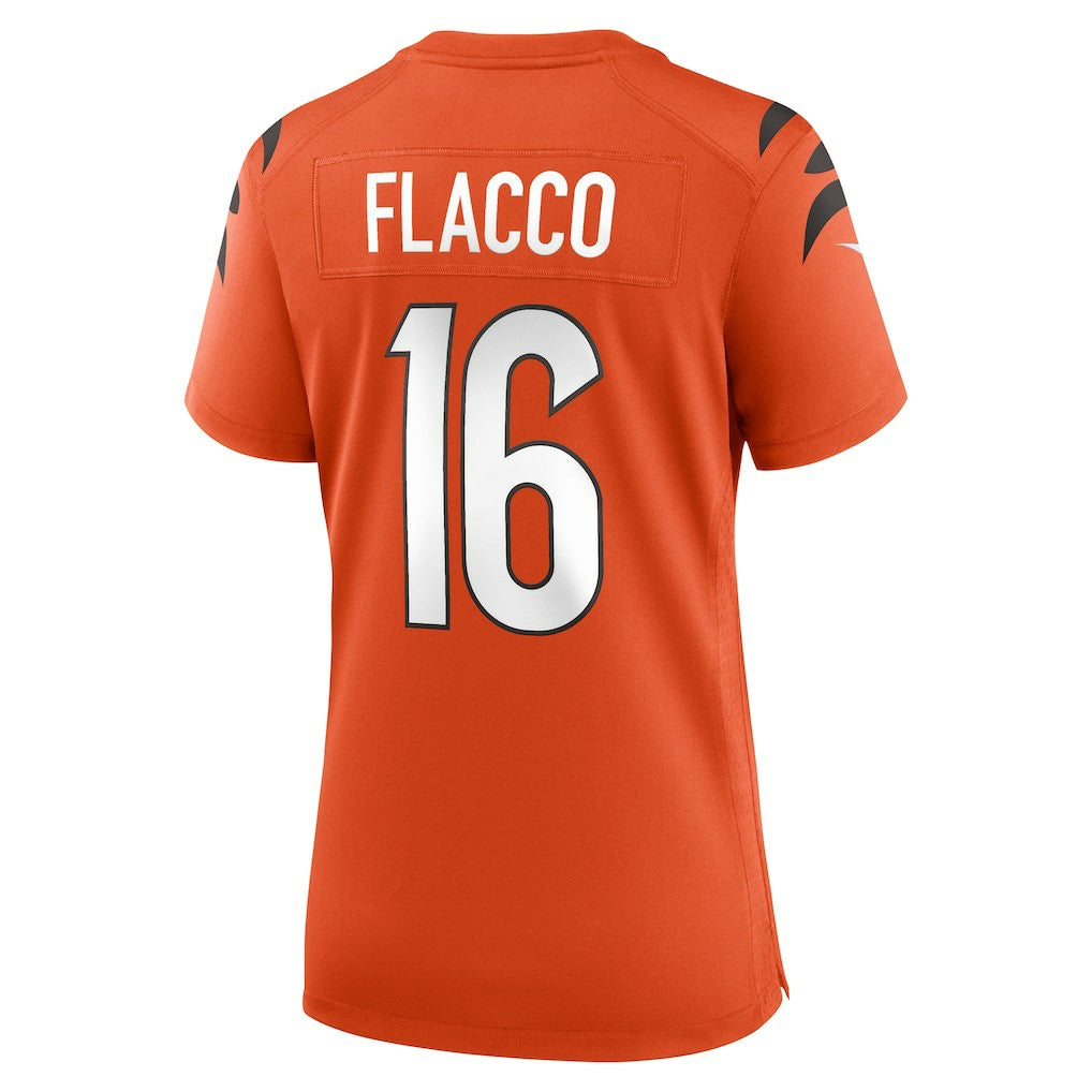 Joe Flacco Cincinnati Bengals Women's Alternate Game Jersey Orange | Nike for Sale