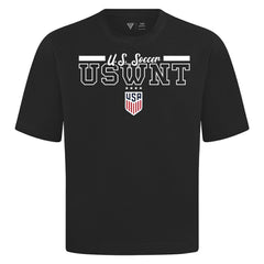 USWNT Levelwear Vanguard Luxe Signature T-Shirt Black - FIFA World CUP