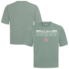 USWNT Levelwear Vanguard Luxe Signature T-Shirt Green - FIFA World CUP