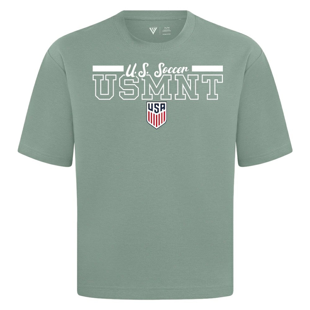 USMNT Levelwear Vanguard Luxe Signature T-Shirt Green - FIFA World CUP
