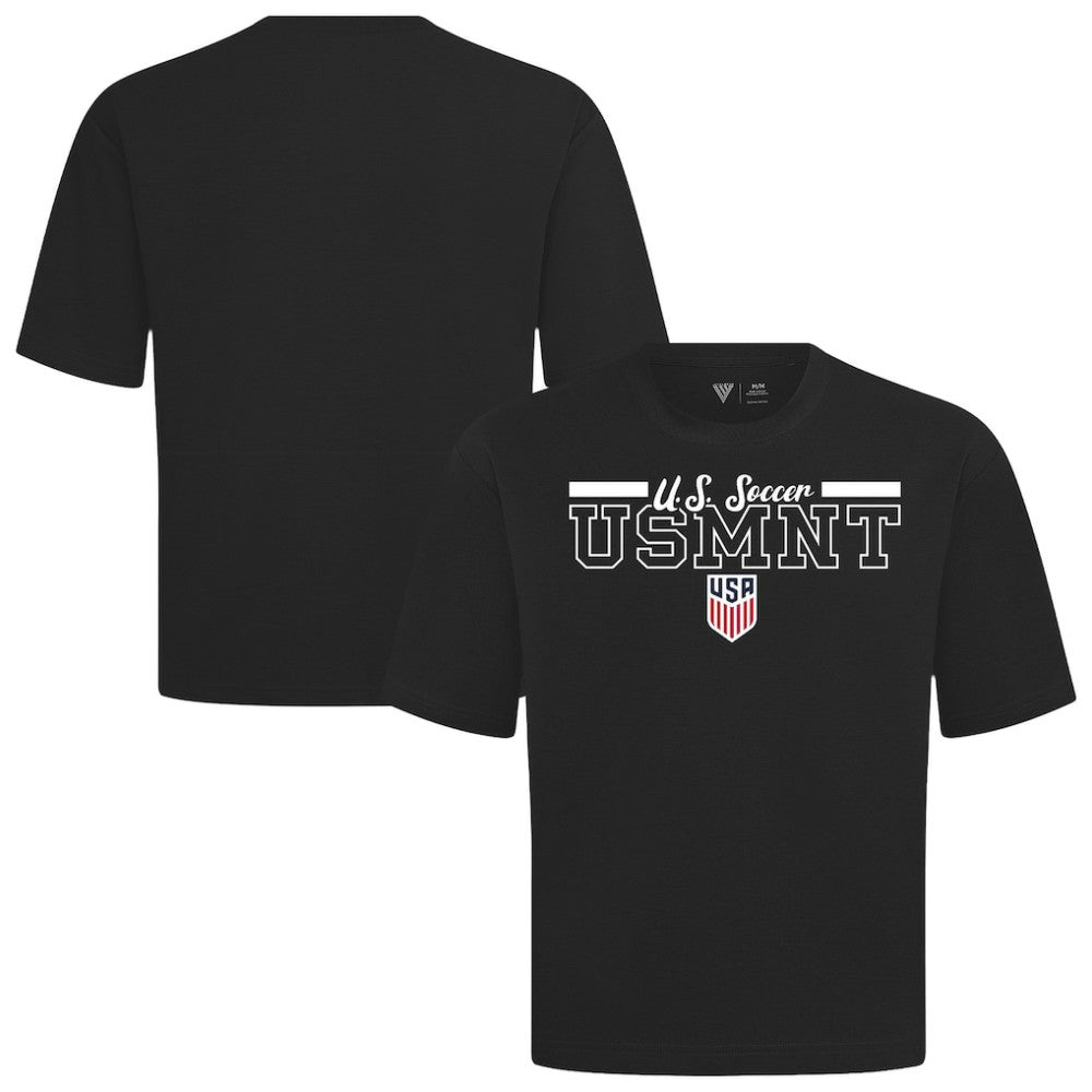 USMNT Levelwear Vanguard Luxe Signature T-Shirt Black - FIFA World CUP