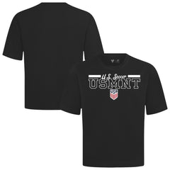 USMNT Levelwear Vanguard Luxe Signature T-Shirt Black - FIFA World CUP