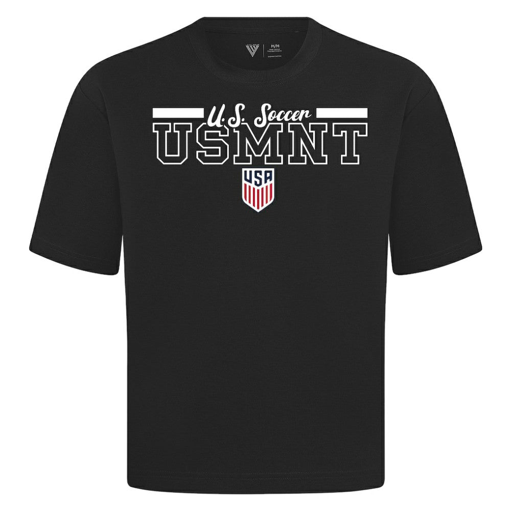 USMNT Levelwear Vanguard Luxe Signature T-Shirt Black - FIFA World CUP
