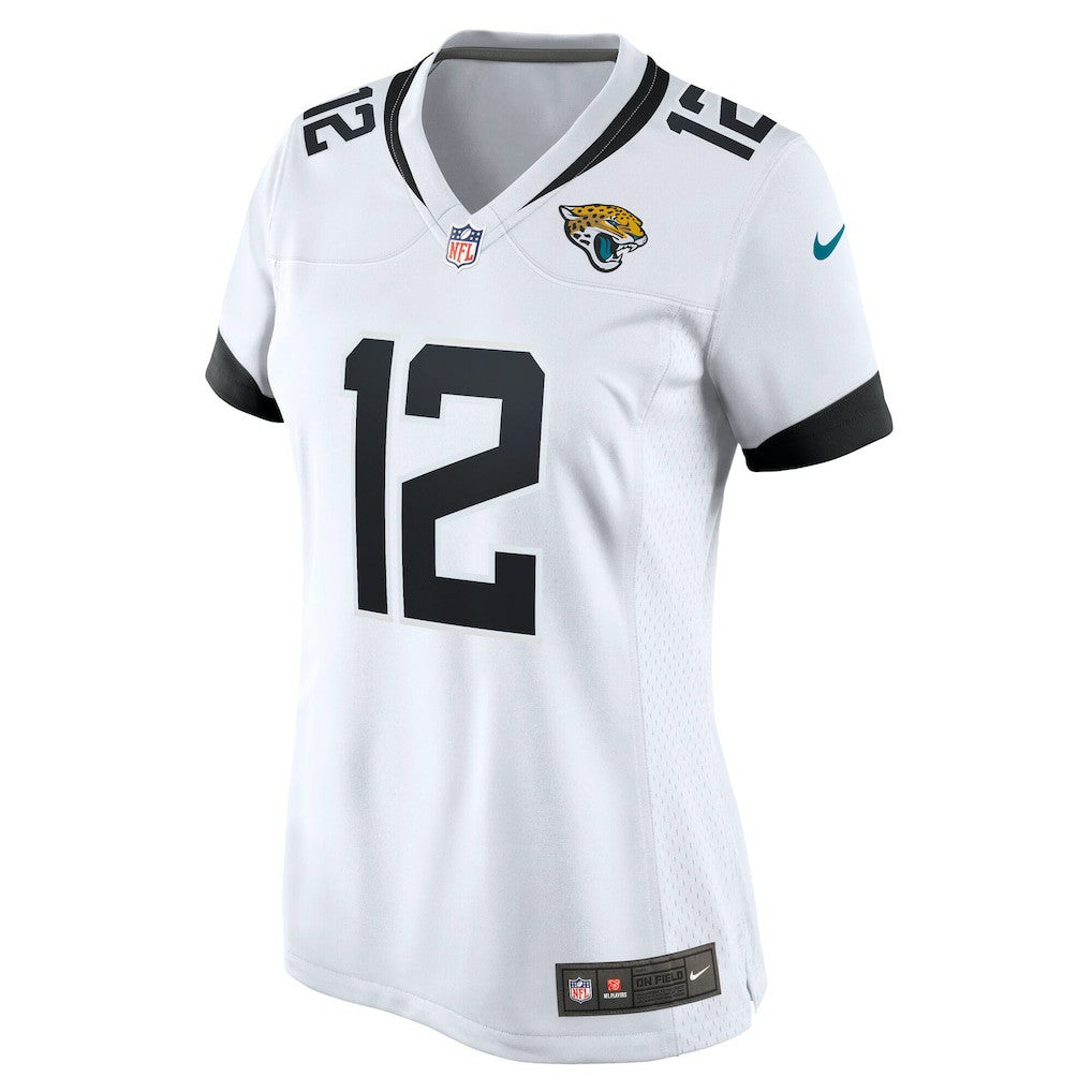 Travis Hunter Jacksonville Jaguars Women's Game Jersey White | Nike for Sale