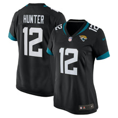 Travis Hunter Jacksonville Jaguars Women's Alternate Game Jersey Black | Nike for Sale