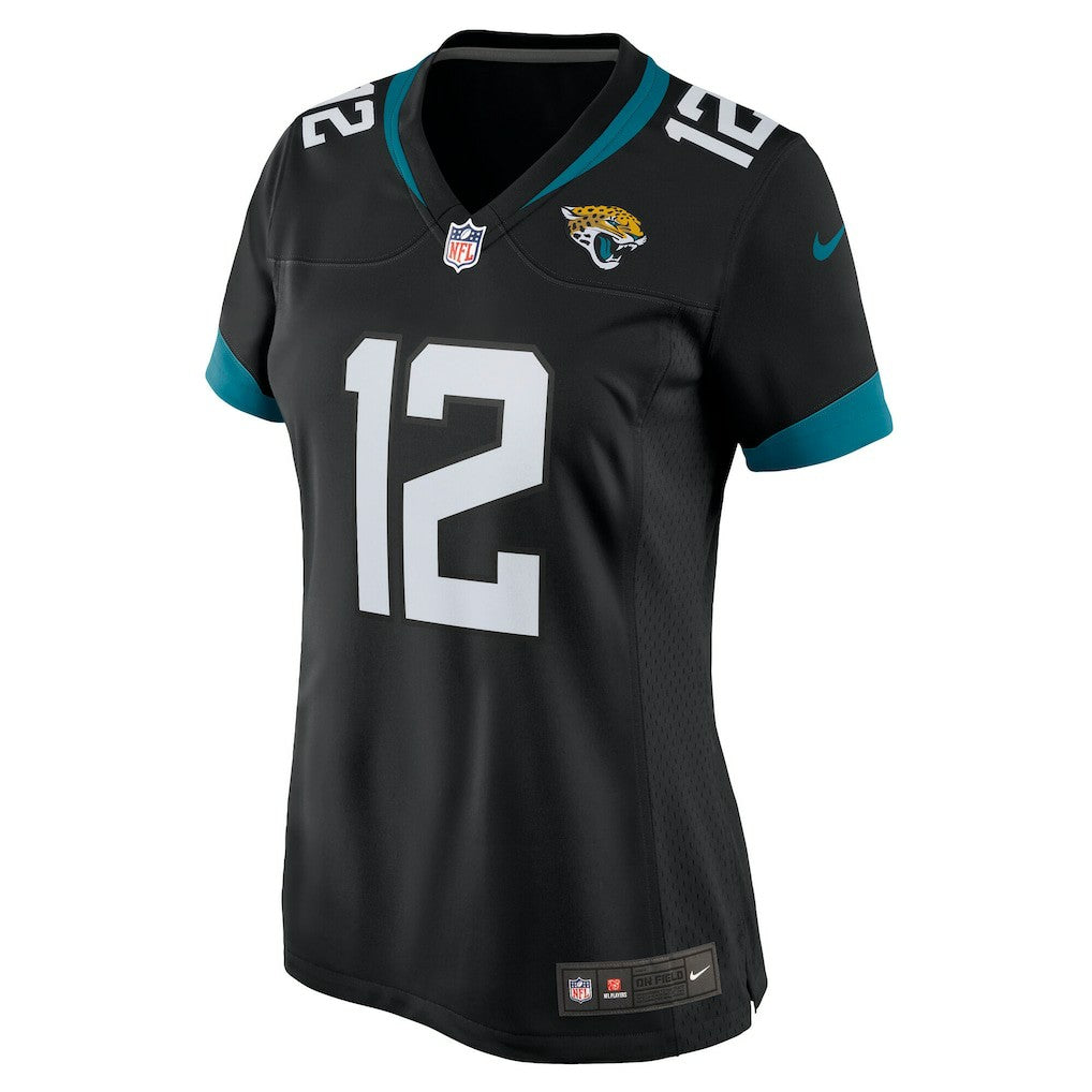 Travis Hunter Jacksonville Jaguars Women's Alternate Game Jersey Black | Nike for Sale