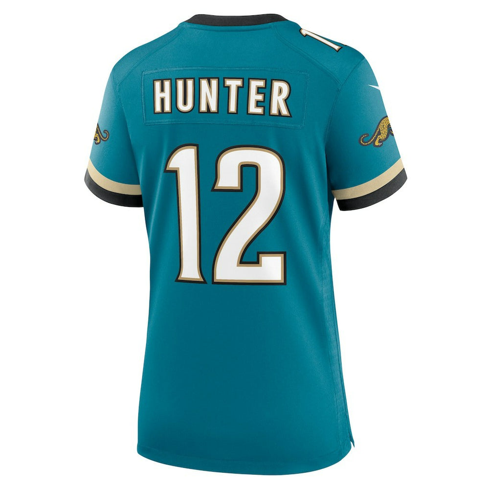 Travis Hunter Jacksonville Jaguars Women's Alternate 2 Prowler Throwback Game Jersey Teal | Nike for Sale