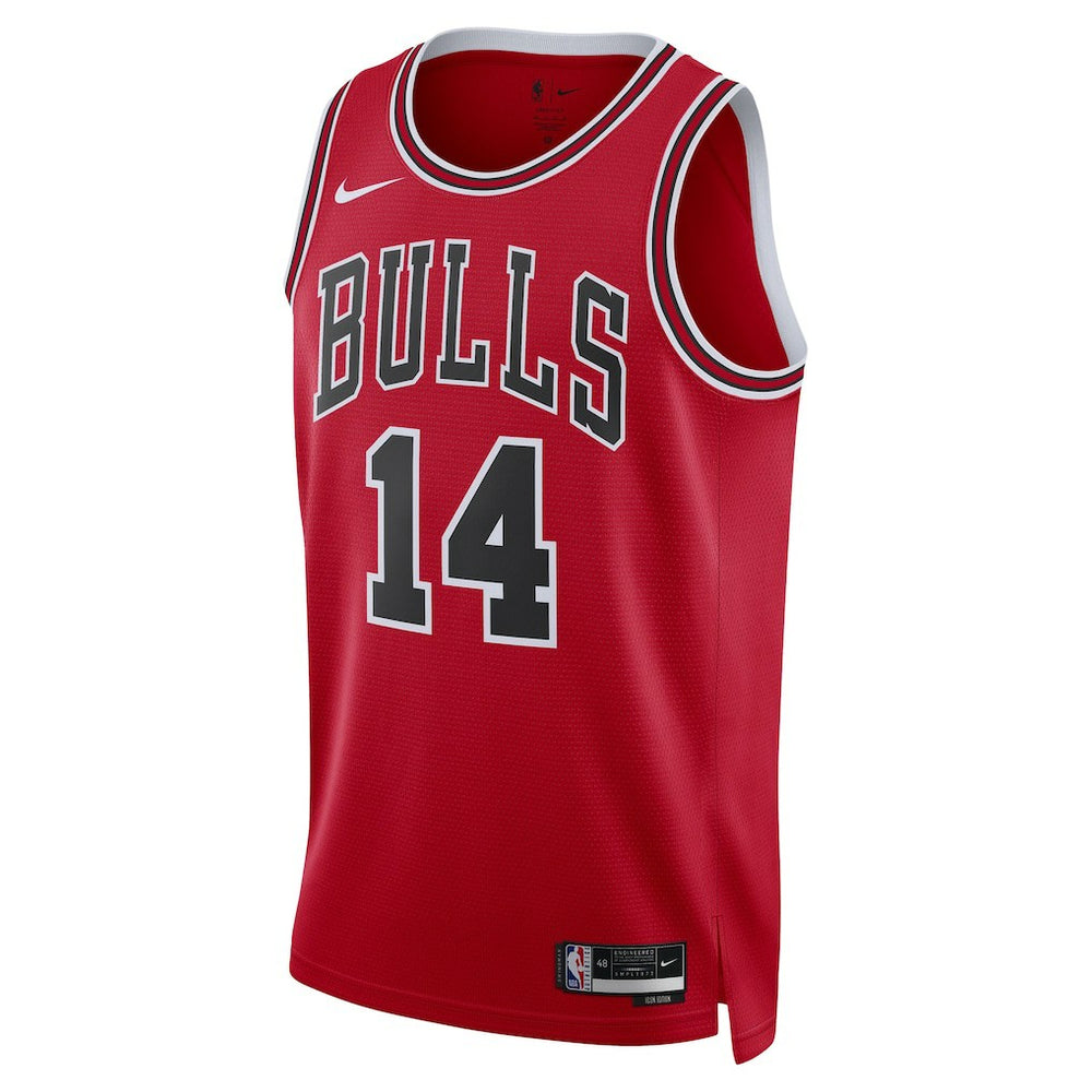 Matas Buzelis Chicago Bulls Unisex Swingman Player Jersey Icon Editi- Red - NBA