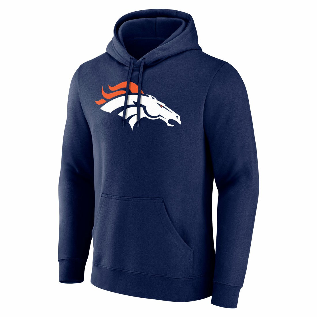 Denver Broncos Big & Tall Team Authentic Custom Hoodie Navy | NFL