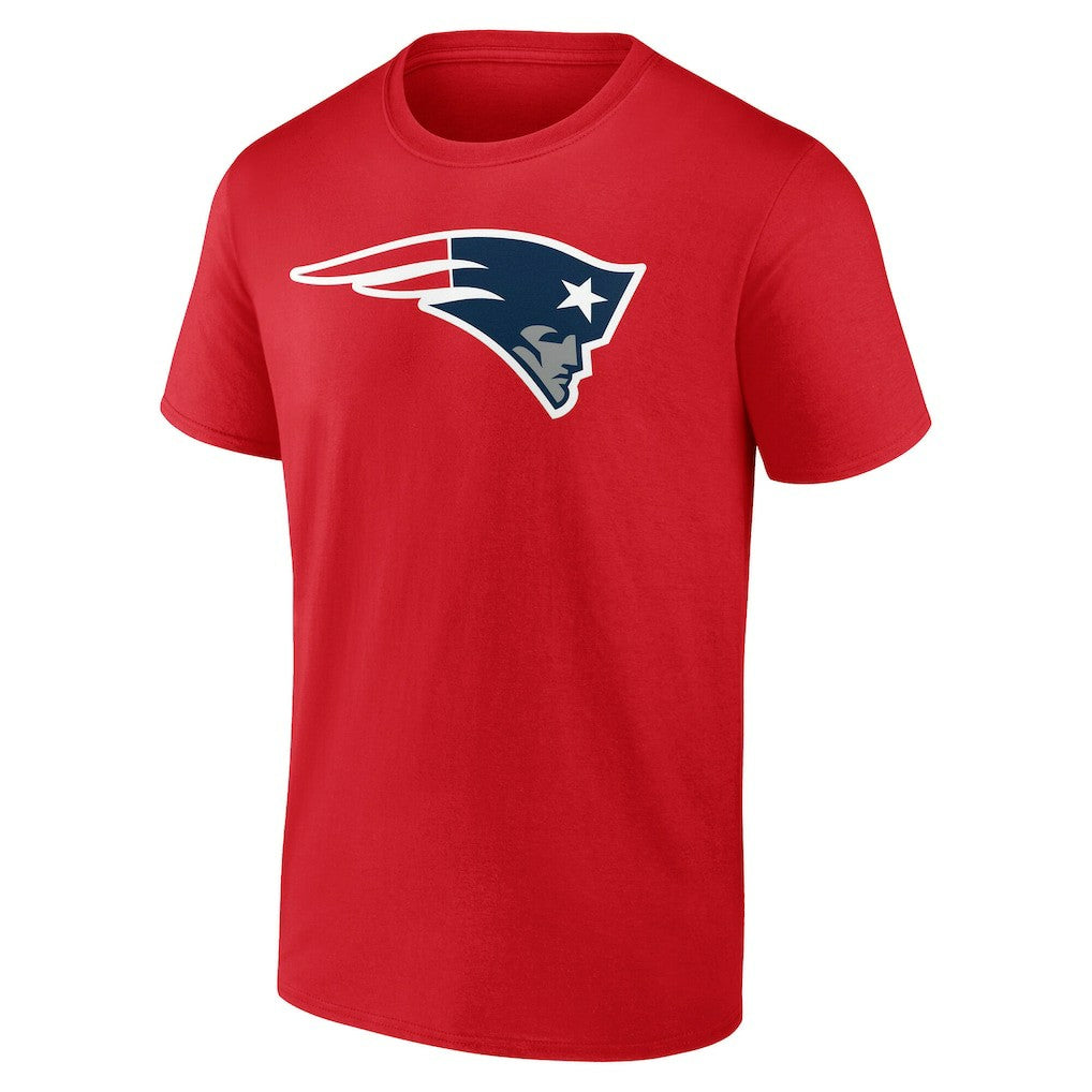 New England Patriots Big & Tall Team Authentic Custom T-Shirt Red | NFL