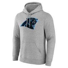 Carolina Panthers Big & Tall Team Authentic Custom Hoodie Gray | NFL