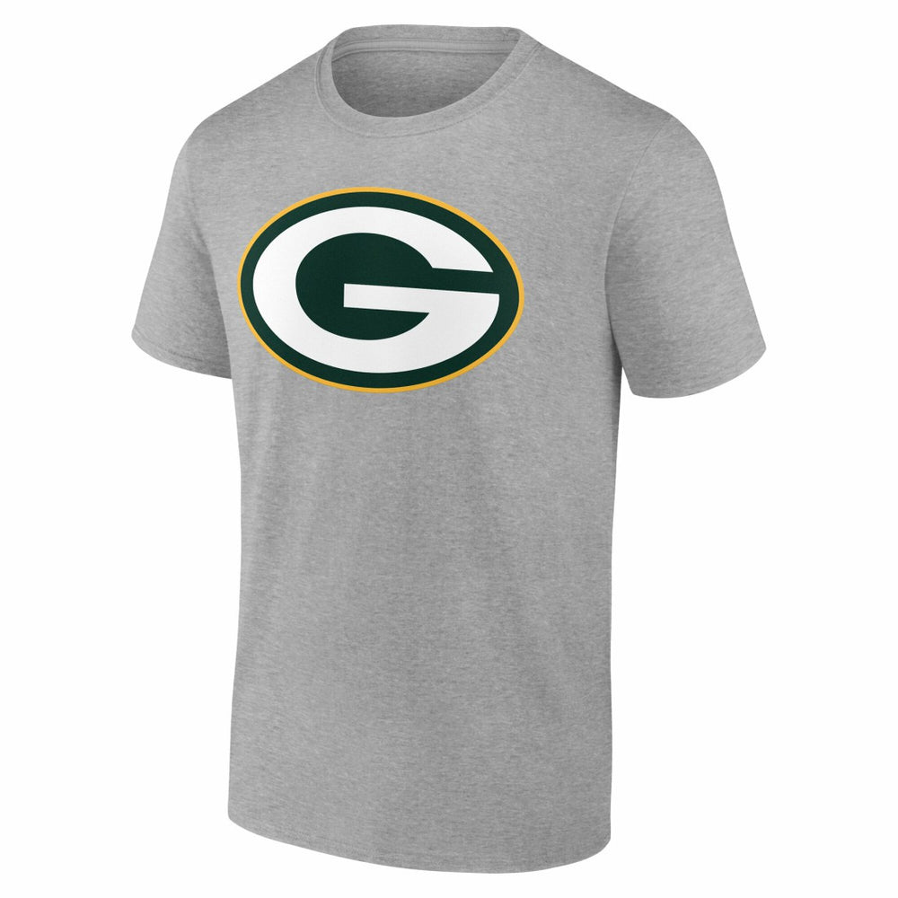 Green Bay Packers Big & Tall Team Authentic Custom T-Shirt Gray | NFL