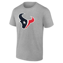 Houston Texans Big & Tall Team Authentic Custom T-Shirt Gray | NFL