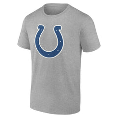 Indianapolis Colts Big & Tall Team Authentic Custom T-Shirt Gray | NFL