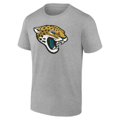 Jacksonville Jaguars Big & Tall Team Authentic Custom T-Shirt Gray | NFL