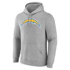 Los Angeles Chargers Big & Tall Team Authentic Custom Hoodie Gray | NFL