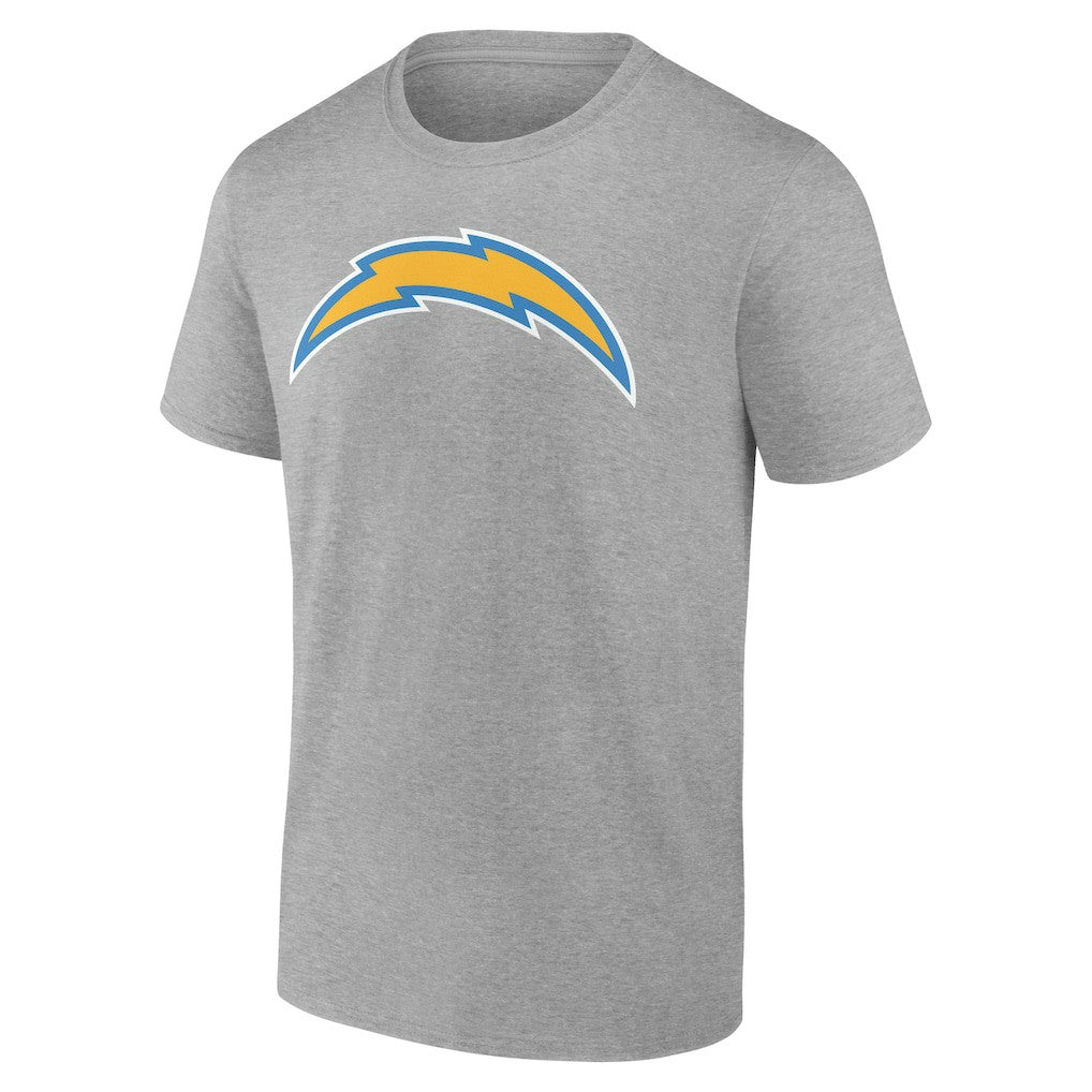Los Angeles Chargers Big & Tall Team Authentic Custom T-Shirt Gray | NFL