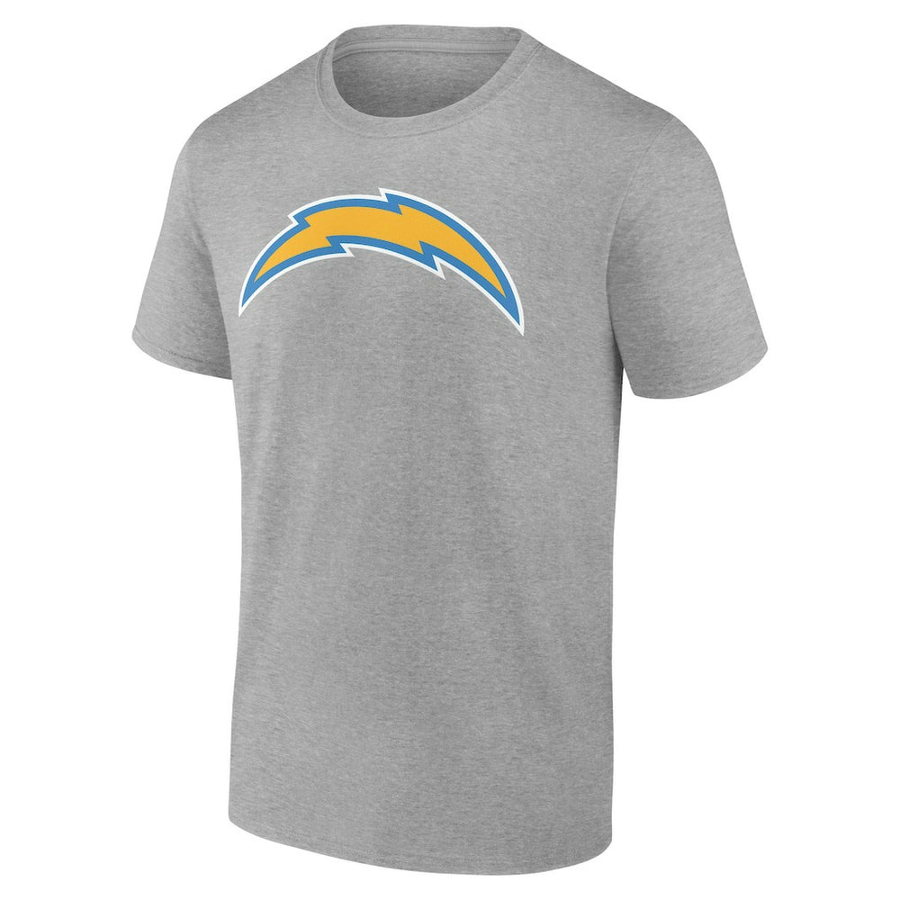 Los Angeles Chargers Big & Tall Team Authentic Custom T-Shirt Gray | NFL