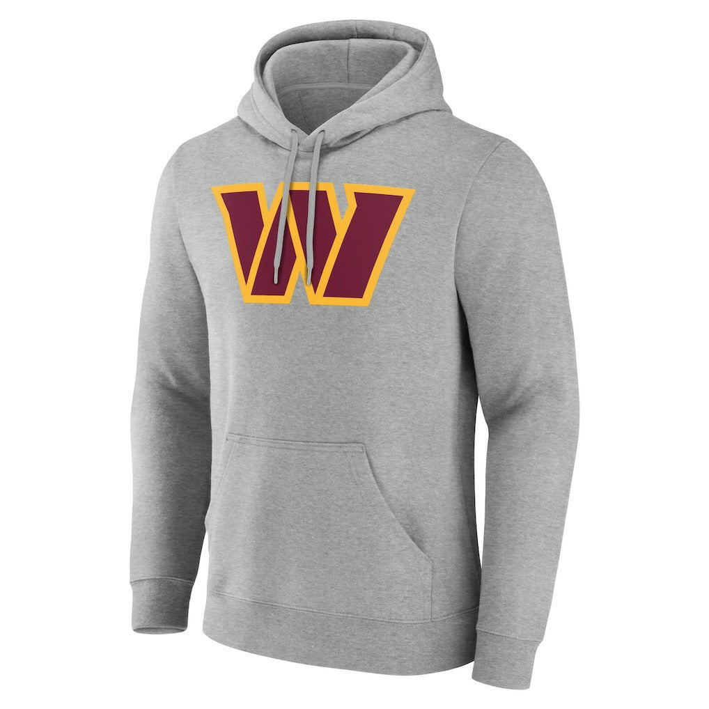 Washington Commanders Big & Tall Team Authentic Custom Hoodie Gray | NFL
