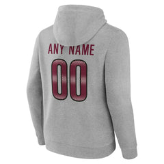 Washington Commanders Big & Tall Team Authentic Custom Hoodie Gray | NFL
