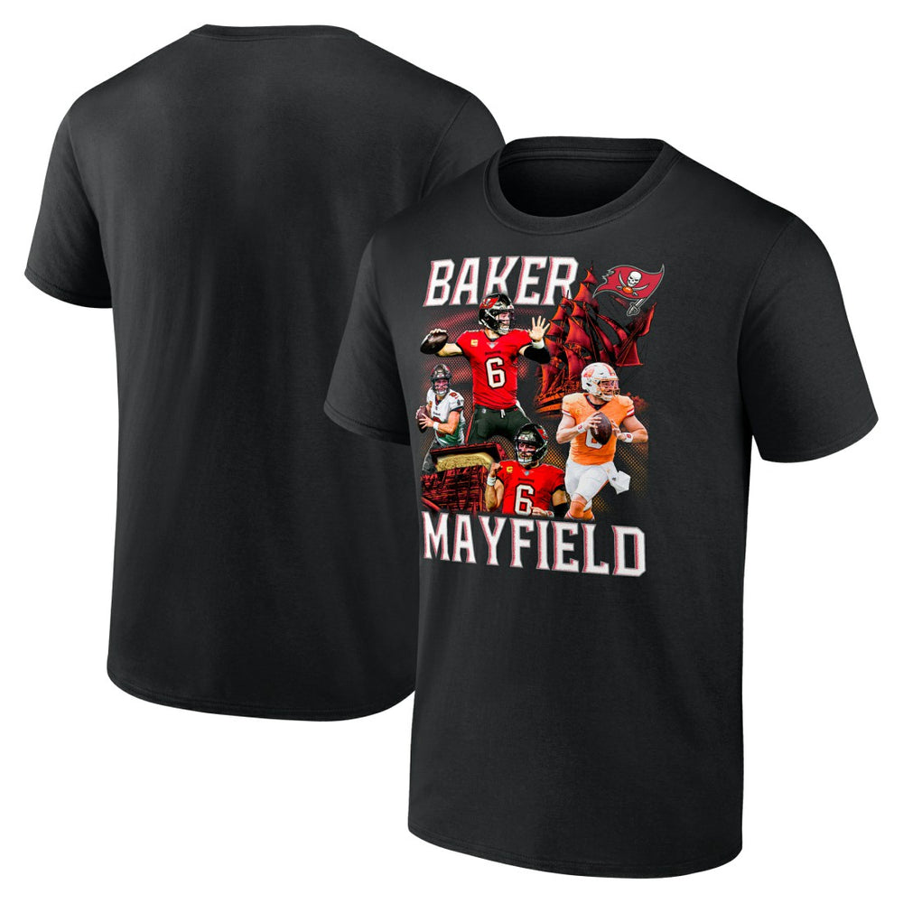Baker Mayfield Tampa Bay Buccaneers Notorious Player T-Shirt Black | NFL