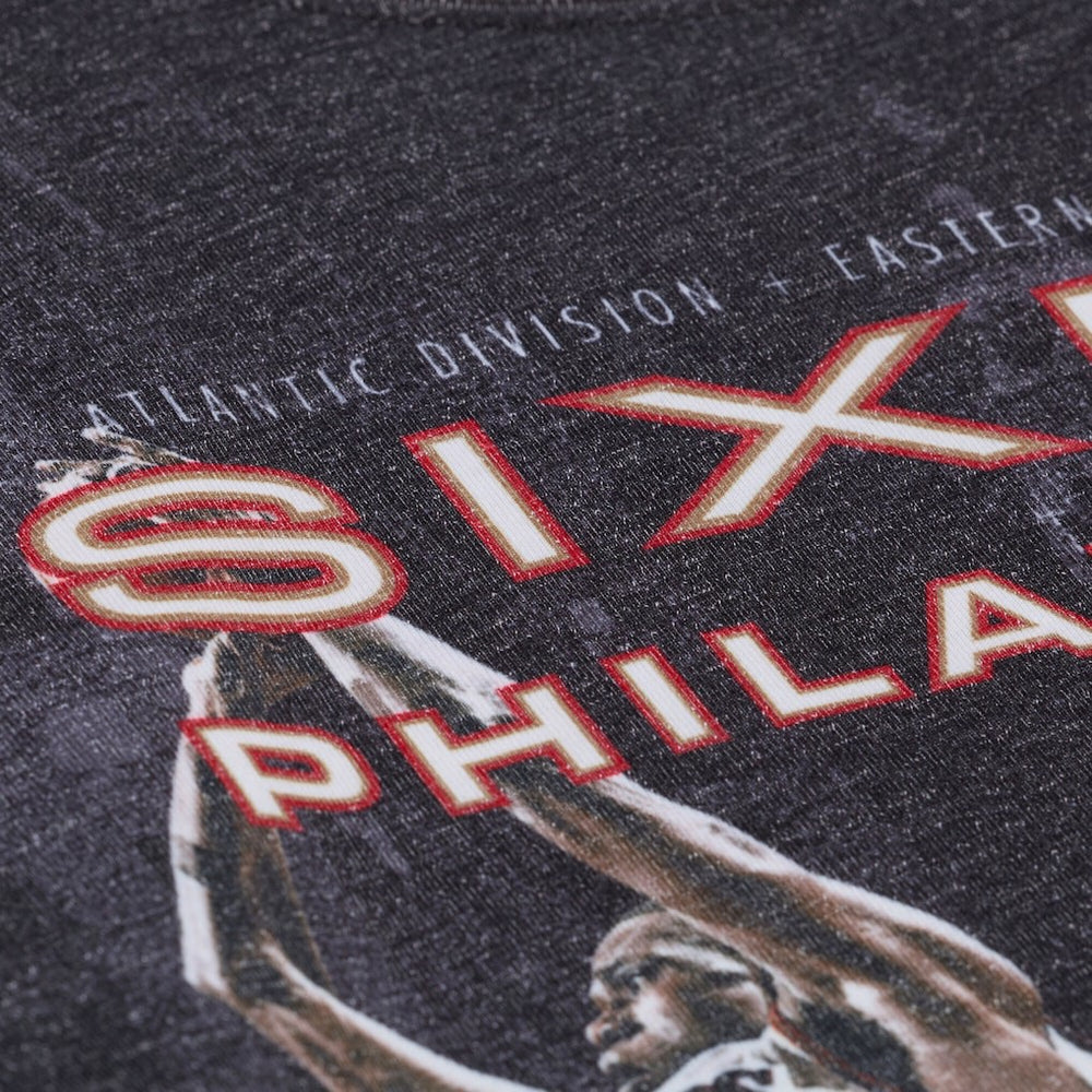 Philadelphia 76ers Hardwood Classics Originals Collection 2000-2001 Team Roster T-Shirt Black - NBA