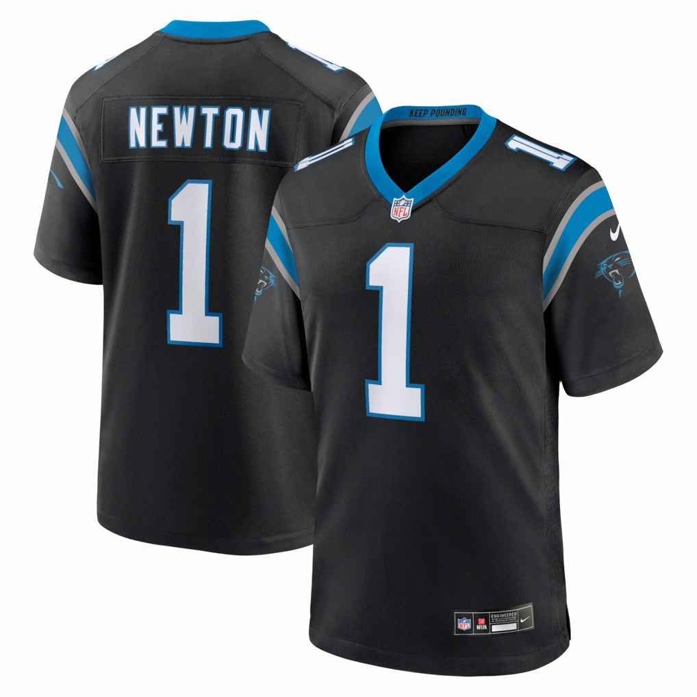 Cam Newton Carolina Panthers Team Retired Game Jersey Black | Nike for Sale