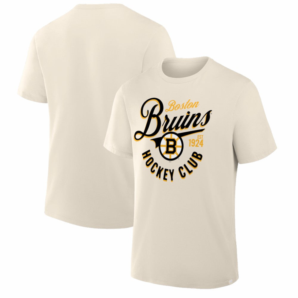Boston Bruins Legacy T-Shirt - Cream - NHL