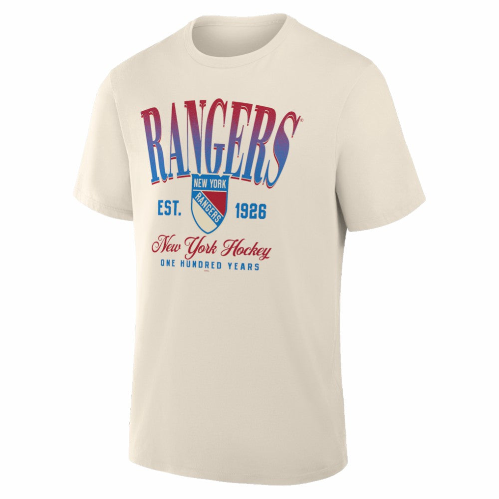New York Rangers Alternate Legacy T-Shirt - Cream - NHL