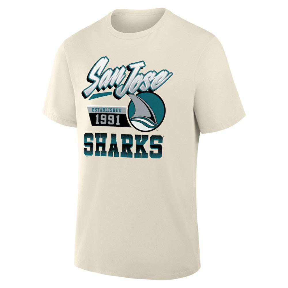 San Jose Sharks Alternate Legacy T-Shirt - Cream - NHL