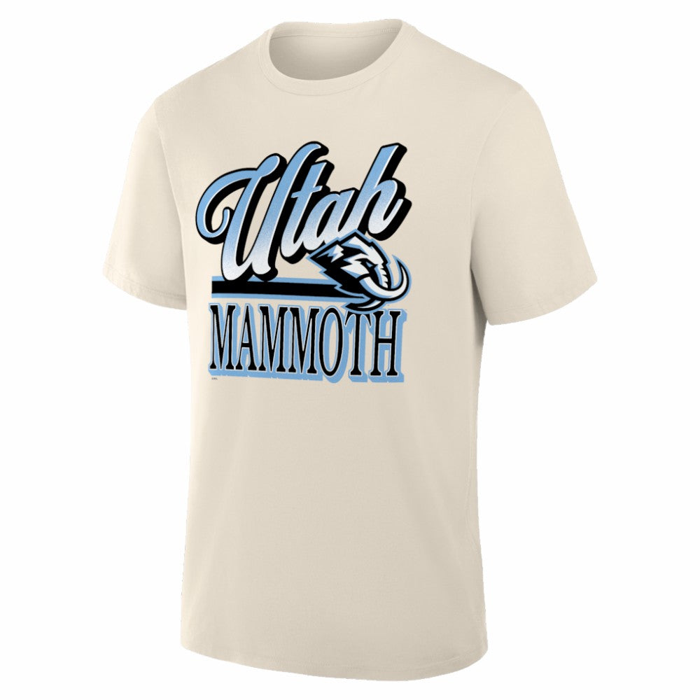 Utah Mammoth Legacy T-Shirt - Cream - NHL