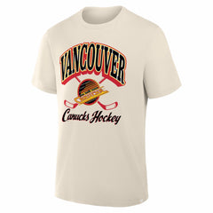 Vancouver Canucks Alternate Legacy T-Shirt - Cream - NHL