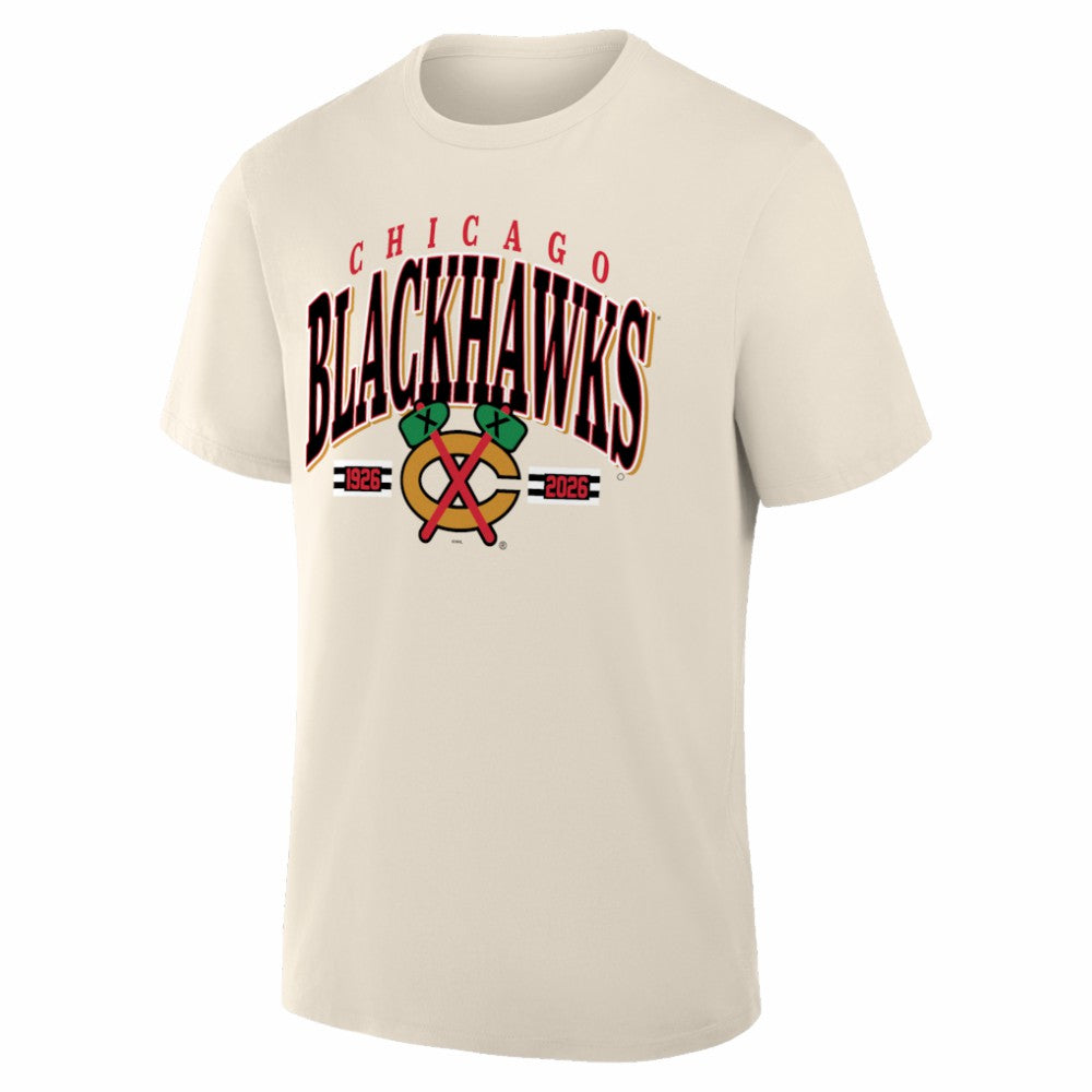 Chicago Blackhawks Alternate Legacy T-Shirt - Cream - NHL