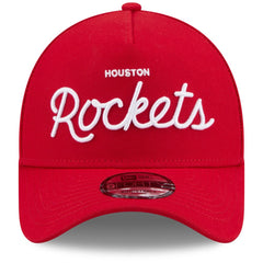 Houston Rockets x Malbon Golf Unisex 9FORTY A-Frame Adjustable Hat Red - NBA