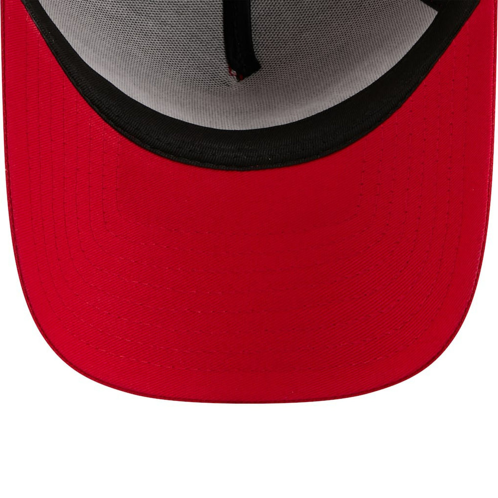 Houston Rockets x Malbon Golf Unisex 9FORTY A-Frame Adjustable Hat Red - NBA