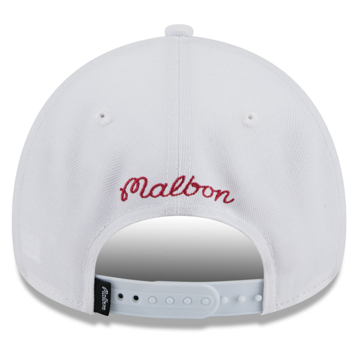 Miami Heat x Malbon Golf Unisex 9FORTY A-Frame Adjustable Hat White - NBA