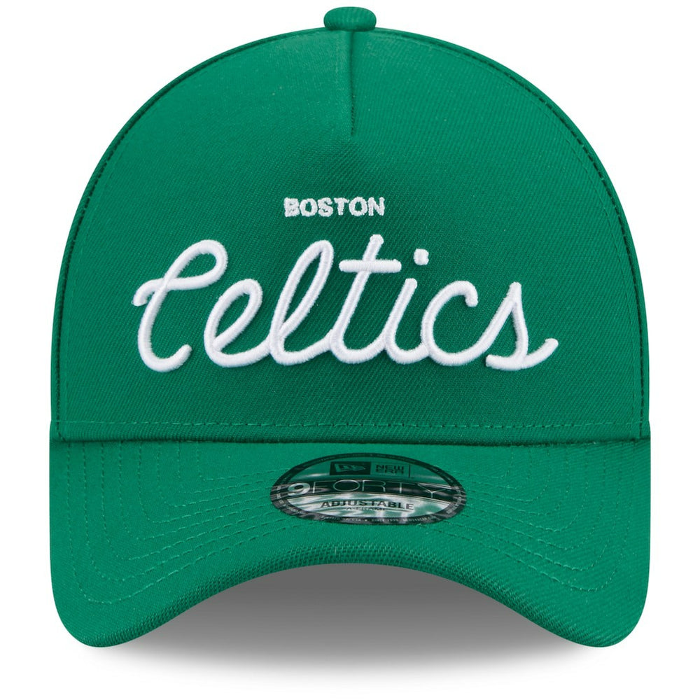 Boston Celtics x Malbon Golf Unisex 9FORTY A-Frame Adjustable Hat Green - NBA