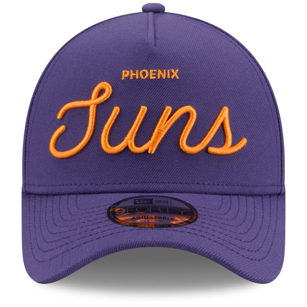 Phoenix Suns x Malbon Golf Unisex 9FORTY A-Frame Adjustable Hat Purple - NBA