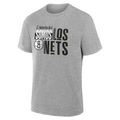 Brooklyn Nets Noches Training T-Shirt Gray - NBA