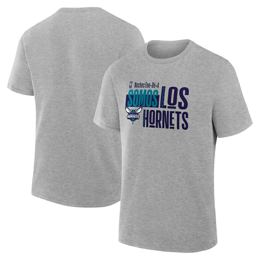 Charlotte Hornets Noches Training T-Shirt Gray - NBA