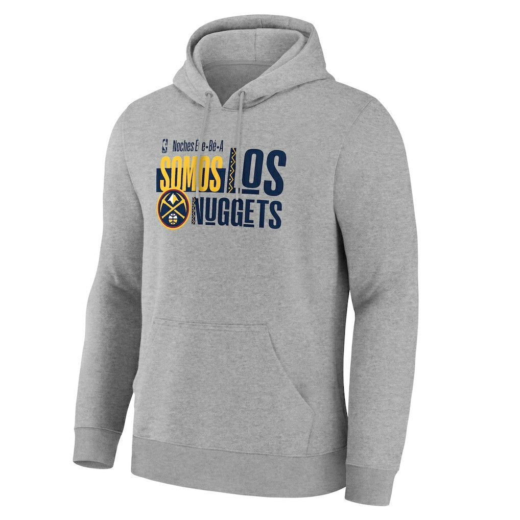 Denver Nuggets Noches Training Hoodie Gray - NBA
