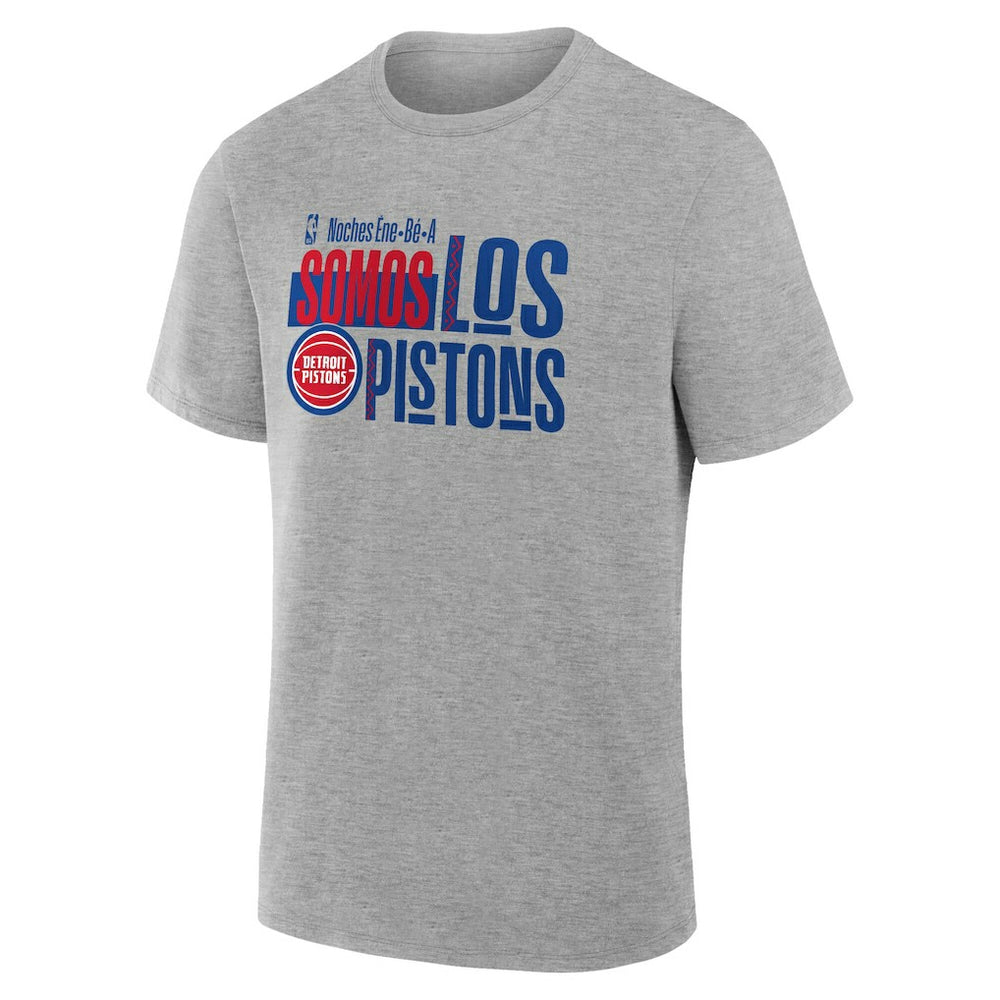 Detroit Pistons Noches Training T-Shirt Gray - NBA