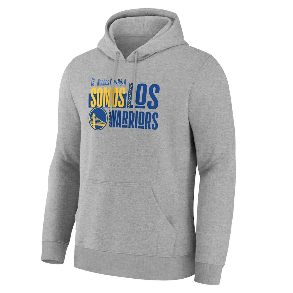 Golden State Warriors Noches Training Hoodie Gray - NBA