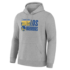 Golden State Warriors Noches Training Hoodie Gray - NBA