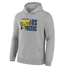 Indiana Pacers Noches Training Hoodie Gray - NBA